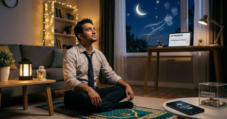 Praying Laylatul Qadr at Home A 1-Hour Power Plan for Busy Professionals by Quran In Universe Online Quran Academy