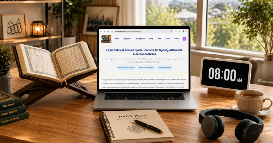 Online Quran Classes in Australia Flexible Tutors for Your Exact Timezone by Quran In Universe Online Quran Academy