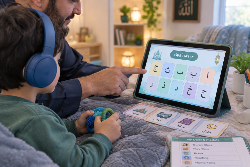 Online Quran Teacher for Autistic Child Fun & Engaging UKUSA Sessions by Quran in Universe Online Quran Academy USA UK CANADA AUSTRALIA